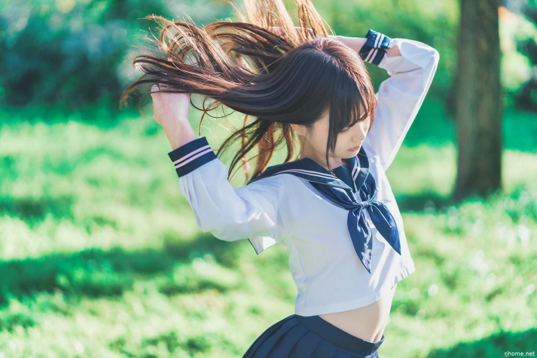 [日系推广016]クルミ— 隣の席のタイツなあの子[度盘][432P/269M]