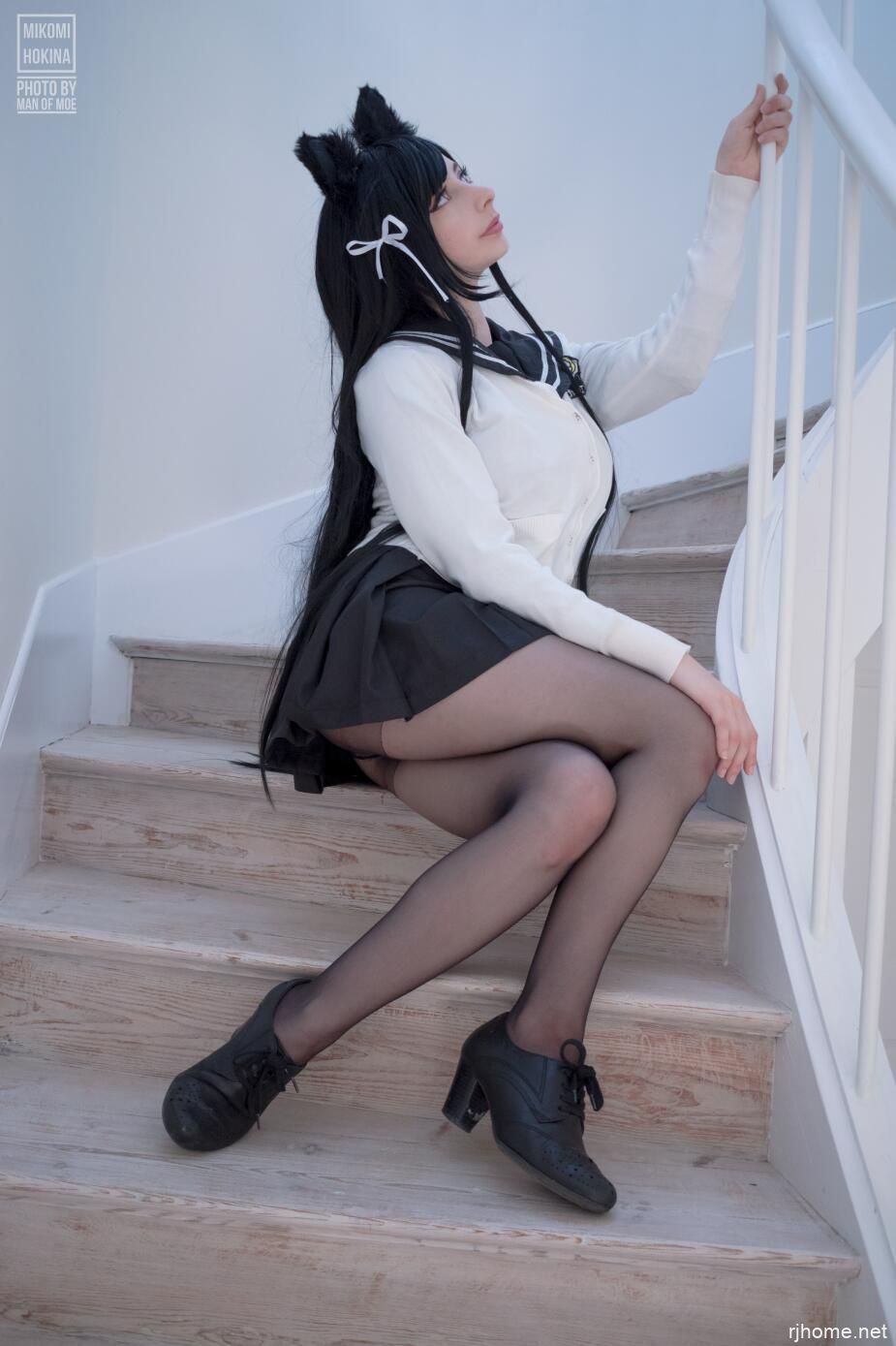 [061]Mikomi Hokina - 爱宕 校服 (碧蓝航线) [度盘] [151P+27GIF/1.54GB]