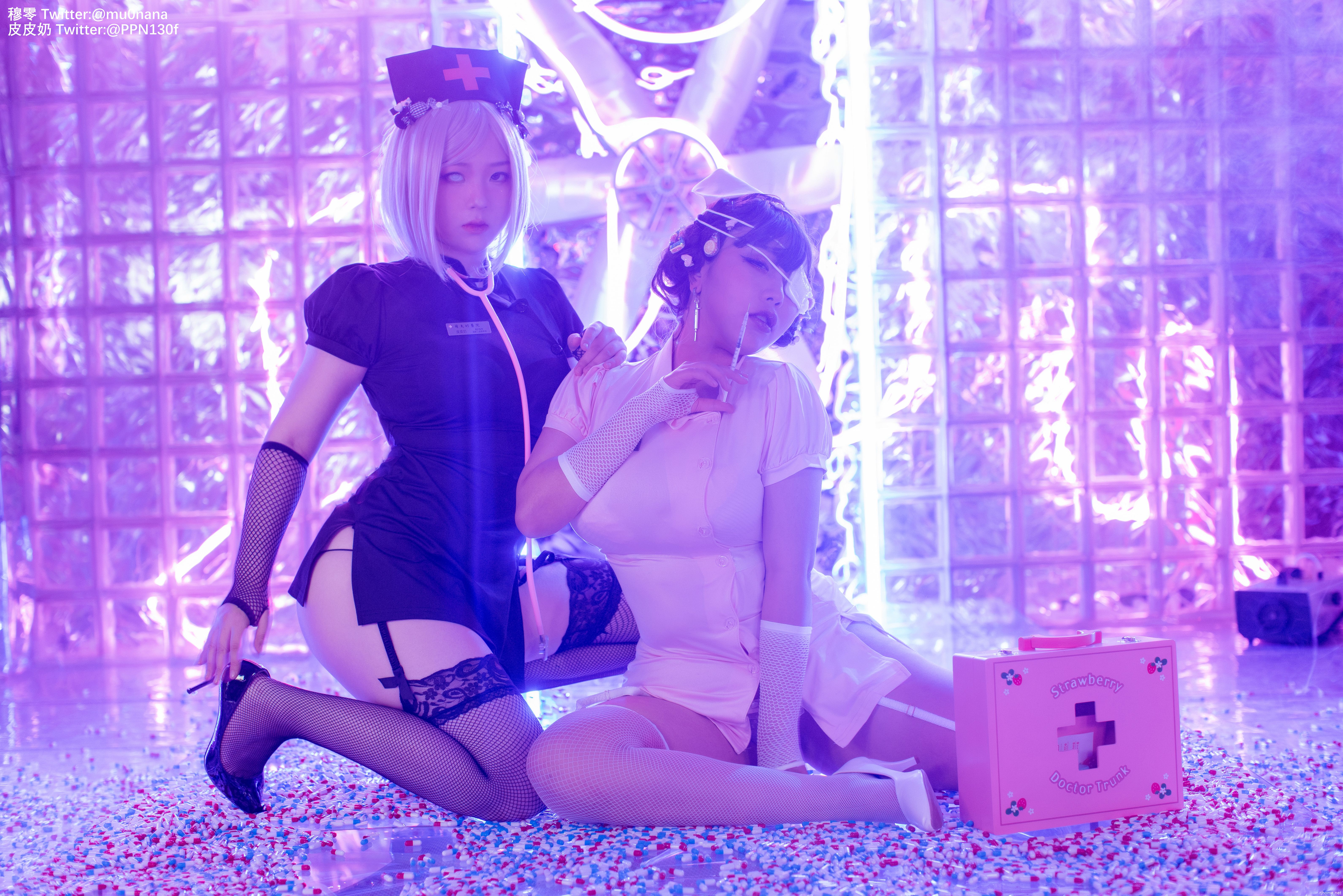 喵零x皮皮奶万圣节邪恶护士60p