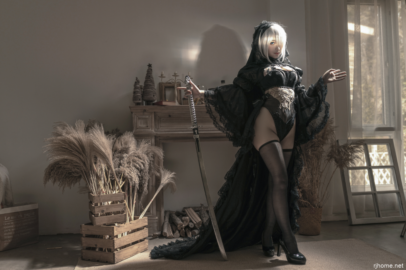 [048]蠢沫沫 NO.095 尼尔纪元 黑花嫁 [20P-236MB]