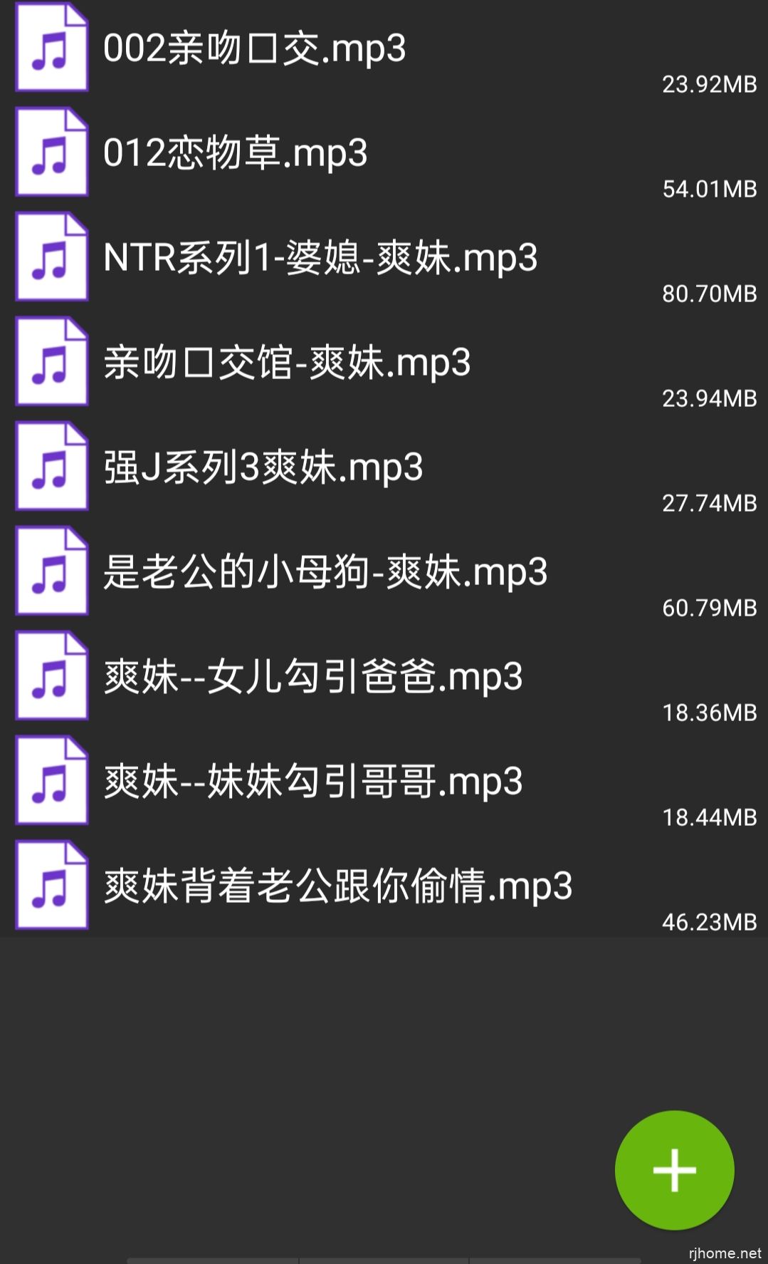 CV爽妹9部音频【百度云306M】