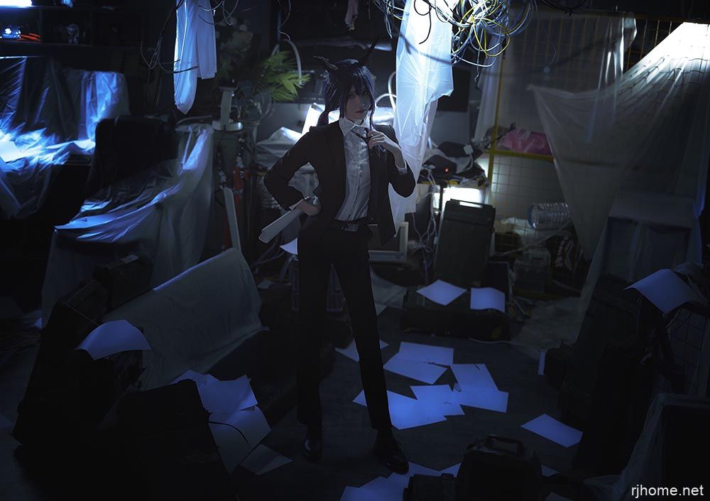 [232]南桃Momoko NO.073 明日方舟 陈sir[13P-43MB]