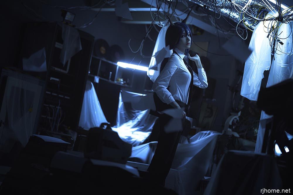 [232]南桃Momoko NO.073 明日方舟 陈sir[13P-43MB]