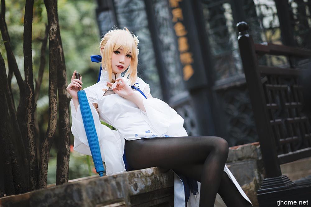 [303]焖焖碳 NO.001 saber 旗袍 [28P-192MB]