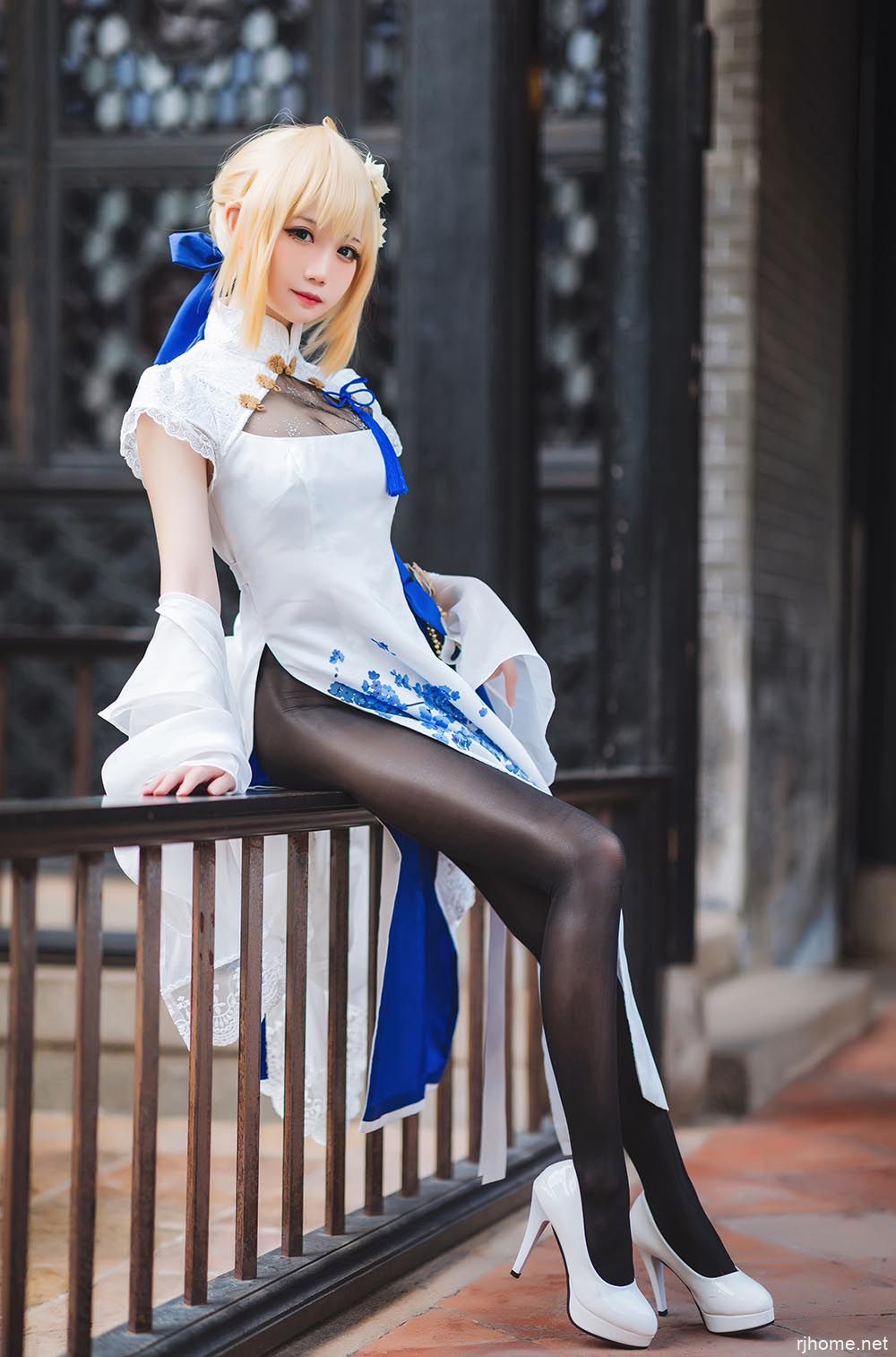 [303]焖焖碳 NO.001 saber 旗袍 [28P-192MB]