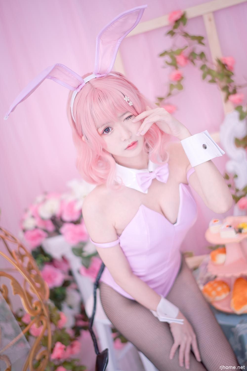 [367]鳗鱼霏儿 NO.088 粉色兔女郎2 [14P-191MB]