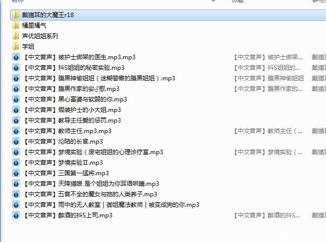 [中文音声]戴猫耳的大魔王音声合集 [1.5G][秒传]