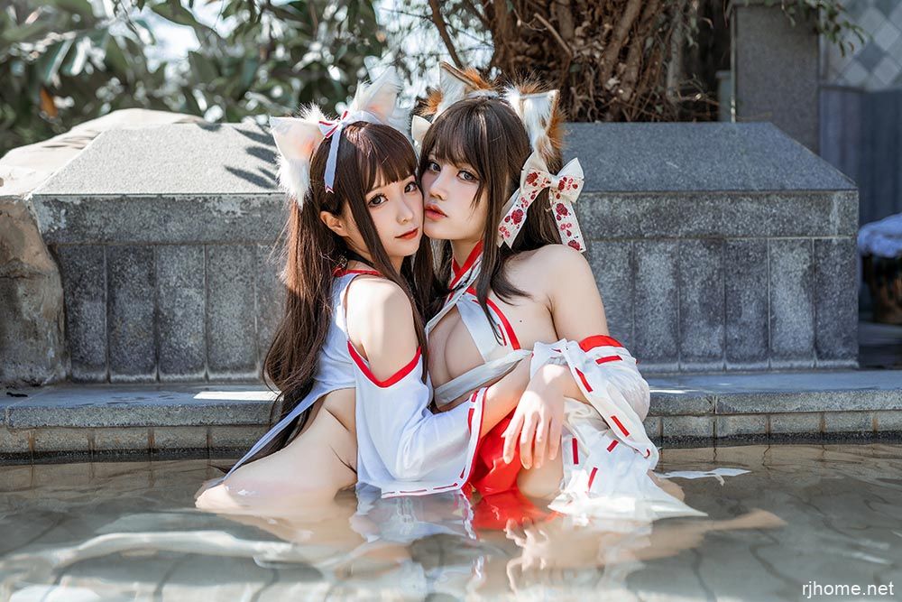 [322]蠢沫沫 NO.109 &一笑芳香沁 双人狐[50P-532M]