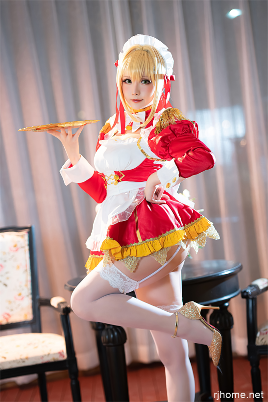 NO.11 星之迟迟 - Nero Claudius maid (FGO) [25P 217M]