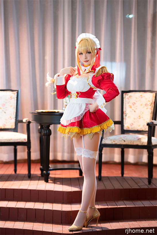 NO.11 星之迟迟 - Nero Claudius maid (FGO) [25P 217M]