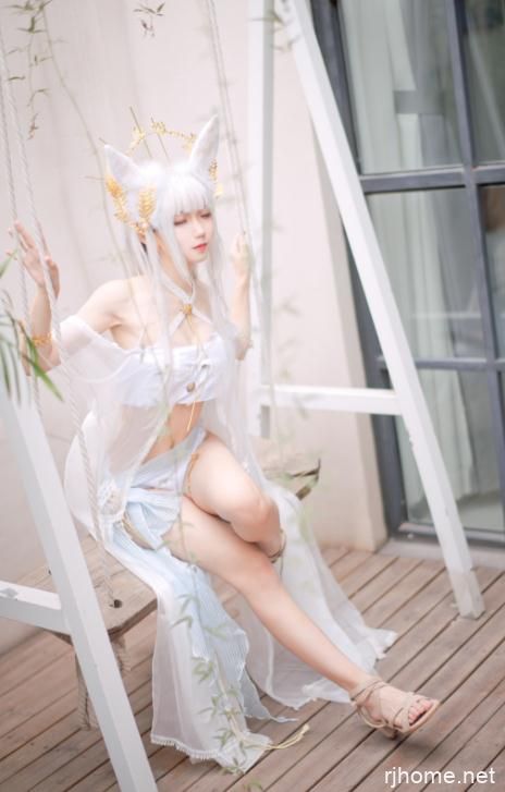 2110055  花柒Hana - NO.06 白金cos泳装  18P-42M   秒传