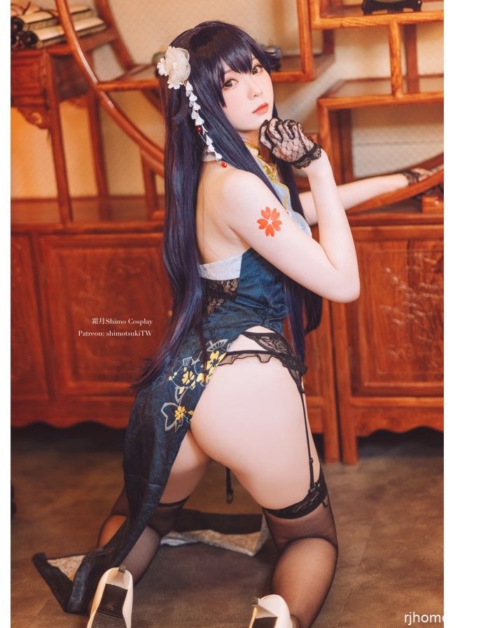 [430]霜月shimo – NO.43 碧蓝航线 吾妻旗袍 [12P1V-338MB]