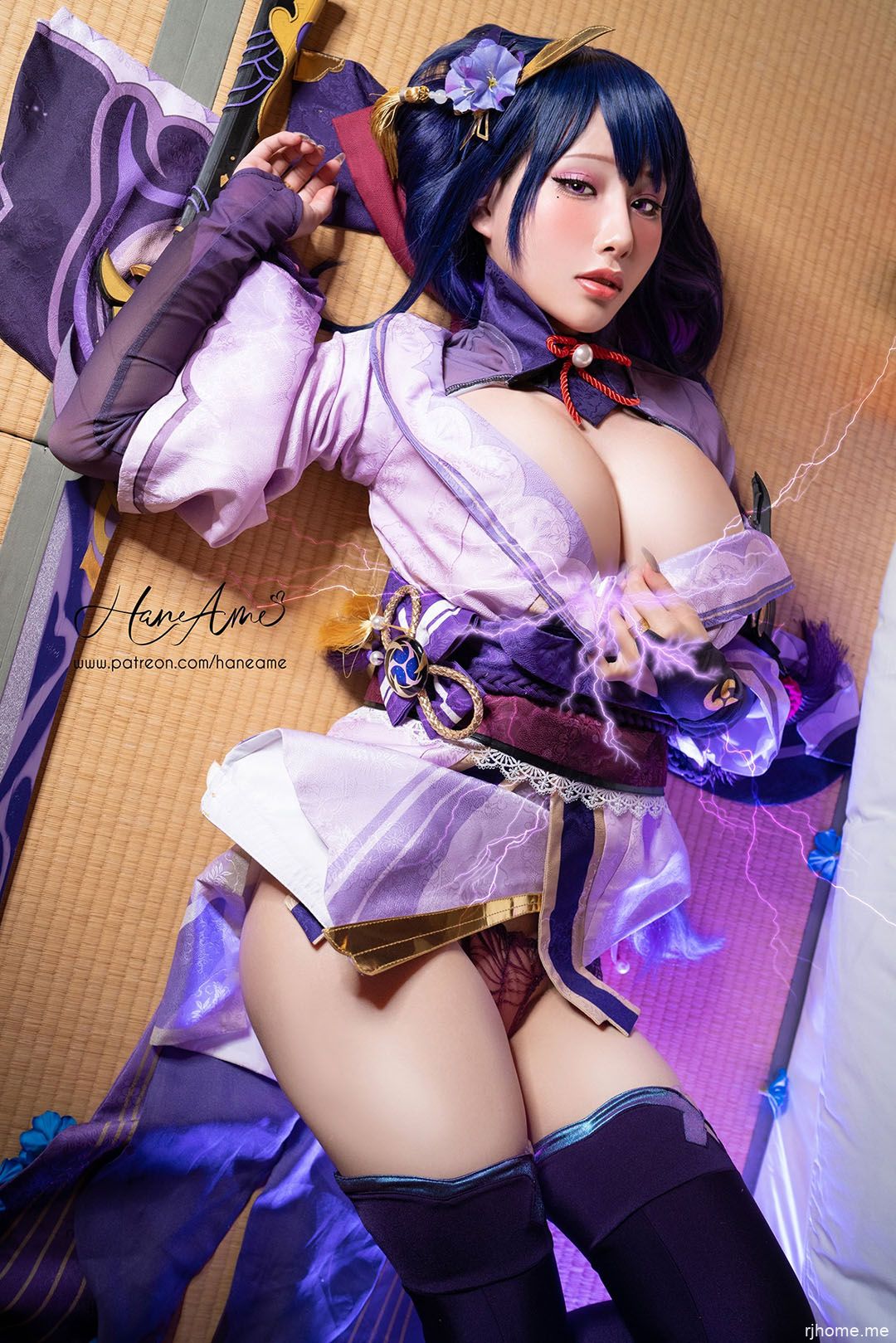 [046]雨波_HaneAme – NO.127 雷电将军 [45P-60.7MB]