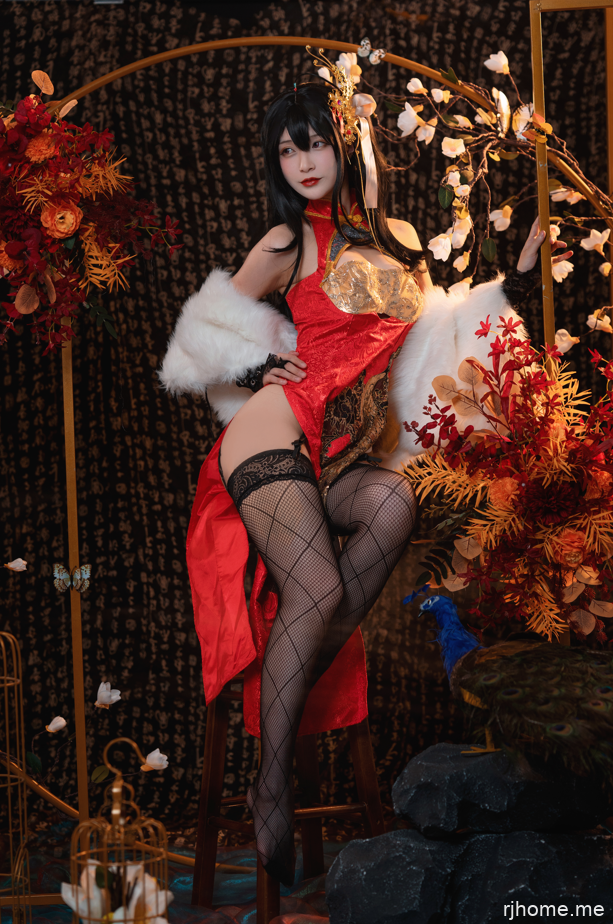 铁板烧鬼舞w - NO.30 大凤旗袍 [30P-480MB]