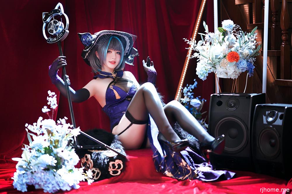 [674]半半子 - NO.52 柴郡旗袍 [64P-100MB]