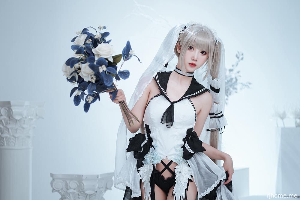 [694]面饼仙儿 NO.110 可畏婚纱 [25P-156MB]