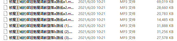 【中文音声】被魔王城御姐调教（百度云链接+秒传）