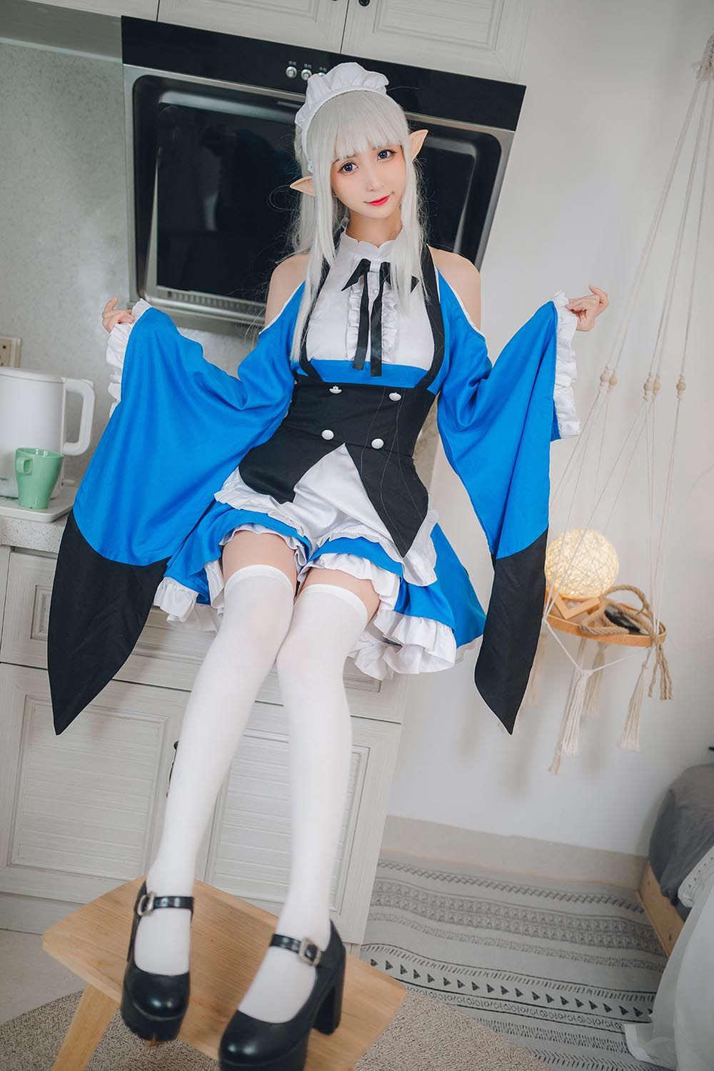 [733]贝儿酱Miki - NO.03 艾米莉亚女仆 [29P-353MB]