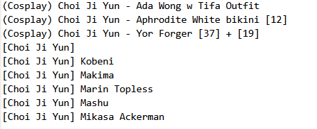 NO.83 Choi Ji Yun*9【290P 467M】