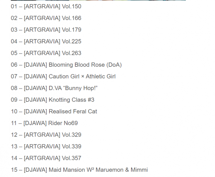 （评论可见）  Maruemon 15套    11G     秒传