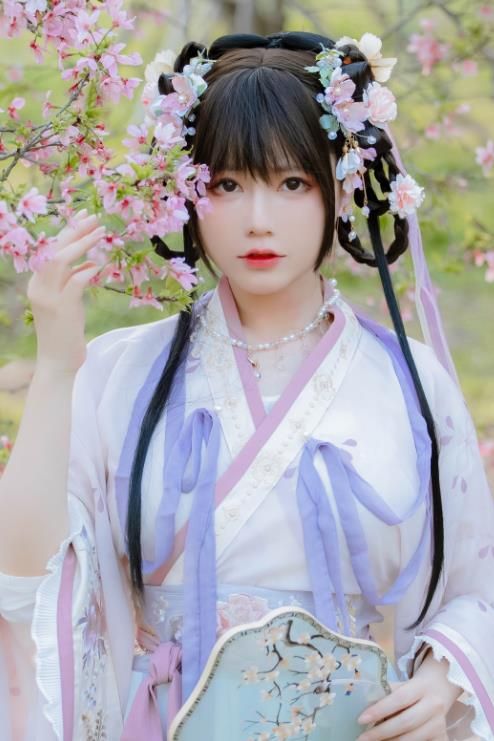 22061806 （评论可见） Nyako喵子 -  樱花汉服 花神祈愿    52P-219M