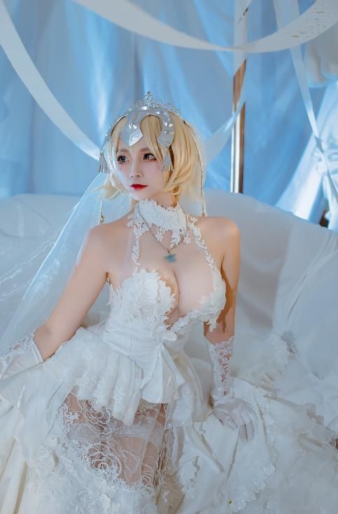 22072112 （评论可见）  二佐Nisa - fate贞德花嫁  12P-200M