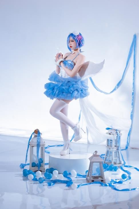 22072114 （评论可见） 二佐Nisa - 蕾姆天使  15P-201M