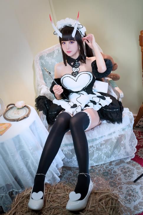 22080211（评论可见）  miko酱ww - 碧蓝航线 能代女仆  36P-90M