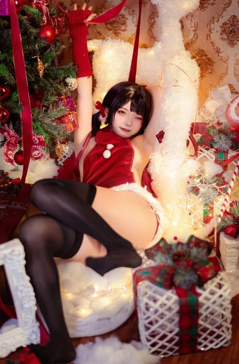 22092609  伊喵君_Nya - 圣诞礼物   55P-337M