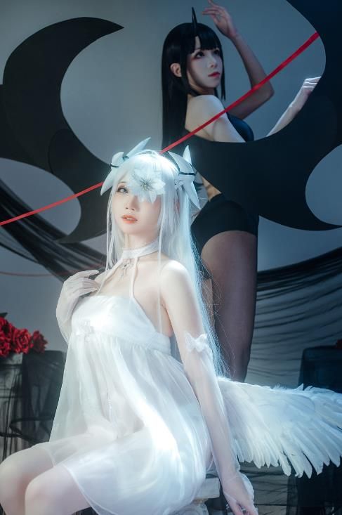 22092112  焖焖碳&amp;Tomoyo酱 - 碧蓝航线 埃姆登 双黑白夜之主  29P-328M