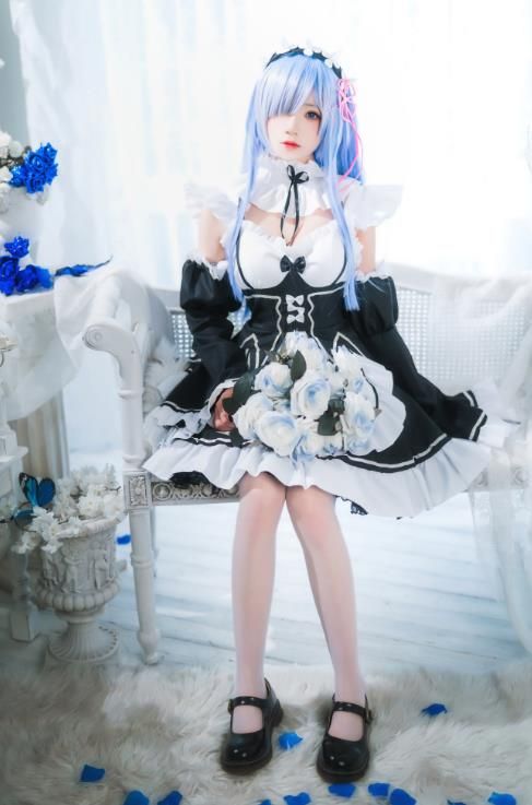 22100715  桜桃喵 - 长发蕾姆01  45P-685M