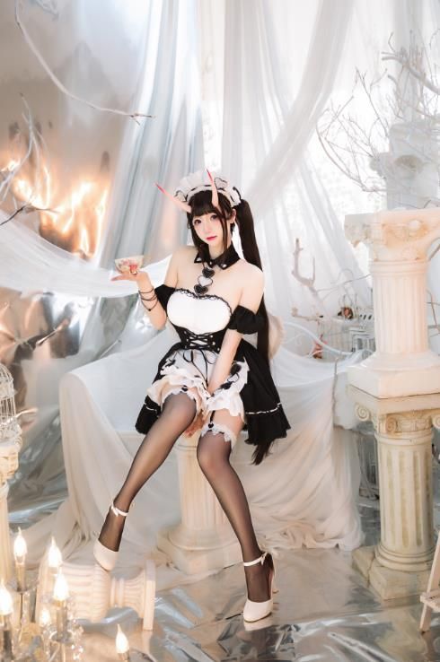 22101813  雪晴Astar - 能代女仆  60P-500M