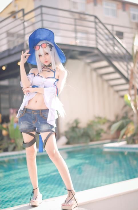 22100111  花柒Hana - 斯卡蒂泳装   17P-38M