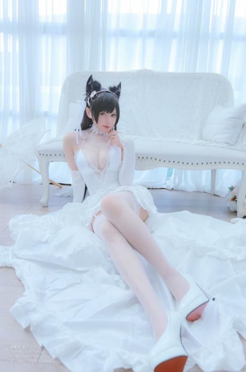 22110112  Nyako喵子 -  爱宕婚纱   62P-191M