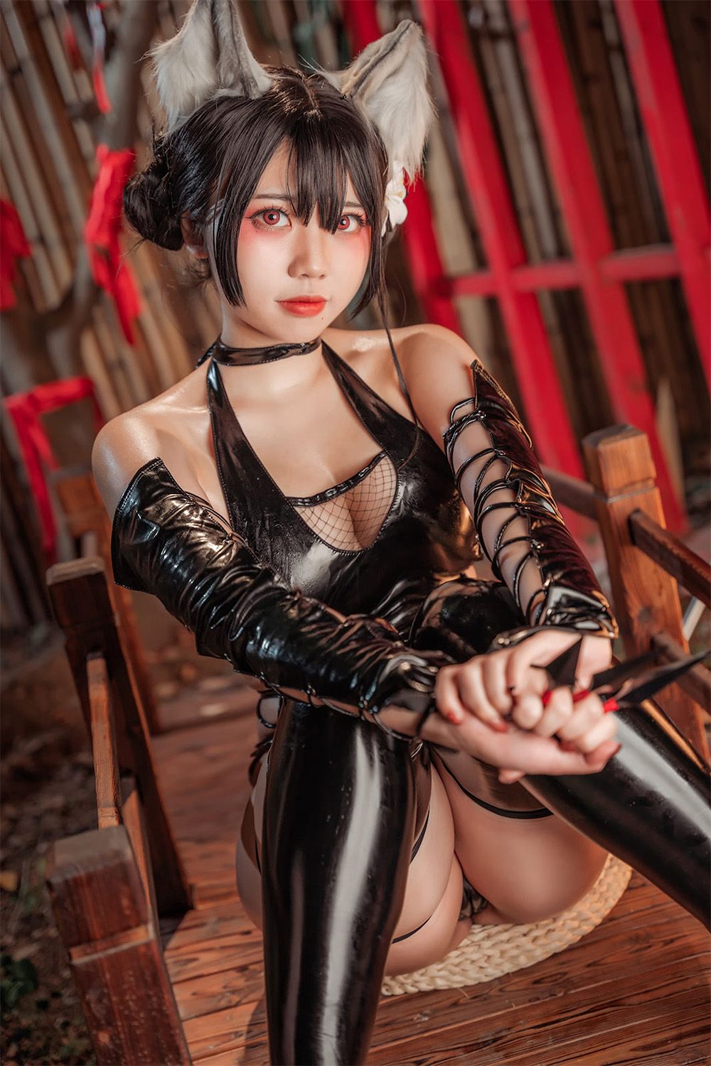 [828]啊日日_Ganlory - 忍者喵喵[56P-309M]