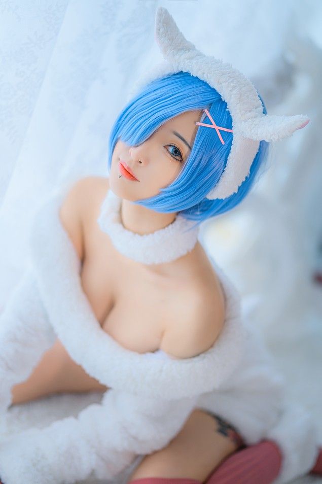 2301311917 妹抖青 - 蕾姆绵羊 [10P-85MB]