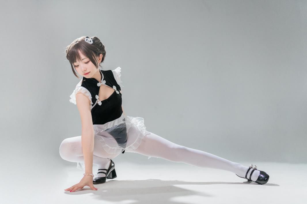 23011007  花铃 - 高叉小熊猫女仆   85P-538M