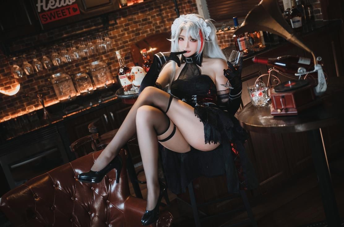 23022309  瓜希酱 -  碧蓝航线 欧根亲王沉醉于夜  20P-150M