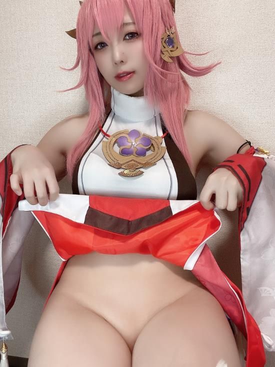 23022609  Rizuna - 八重神子コスプレ自撮り写真集   91P-477M