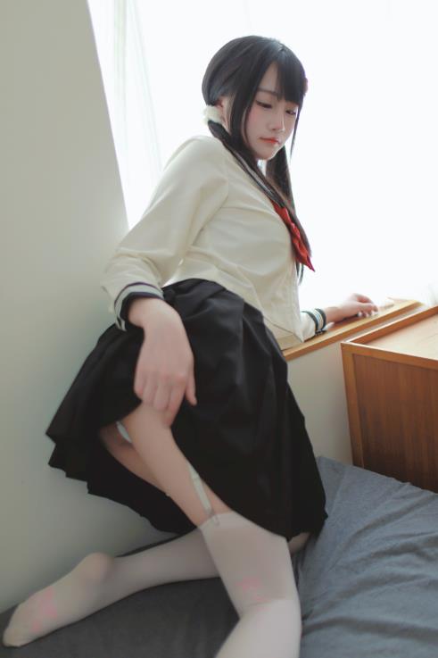 23030303   嗷呜酱 - 水手服  48P-410M