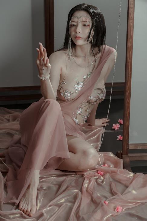 23053017  秋和柯基 - 粉桃花神  34P+1V-553M