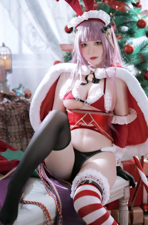 23071410  半半子 - 兔子圣诞节 Christmas Bunny Aike  41P-417M