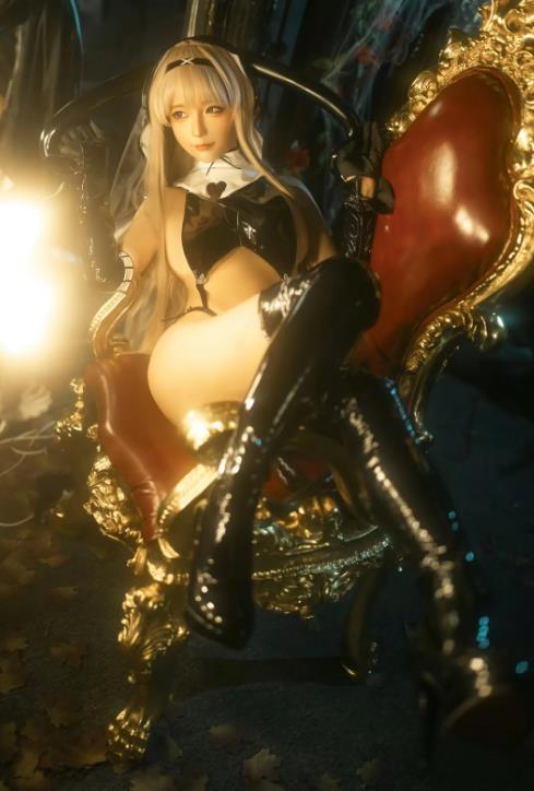 23080918  蠢沫沫 - 修女 12P-144M