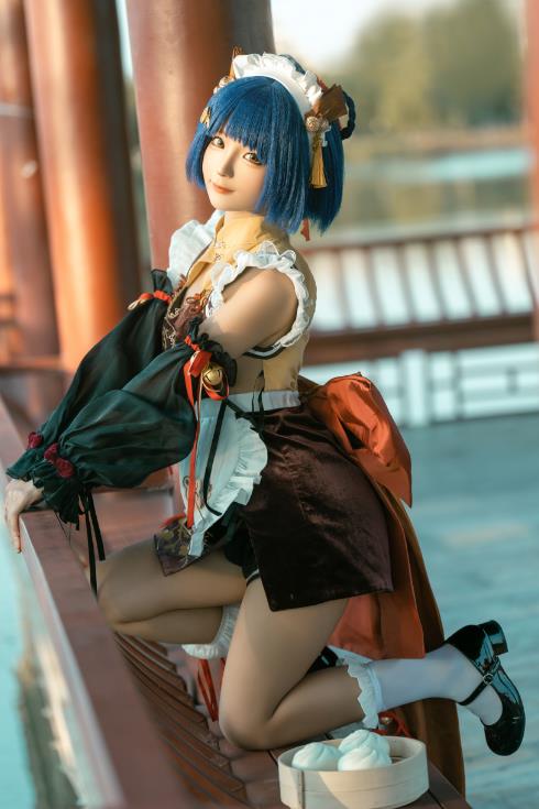 23082717  蠢沫沫 - 香菱女仆  27P-225M