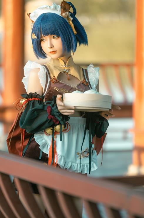 23082717  蠢沫沫 - 香菱女仆  27P-225M