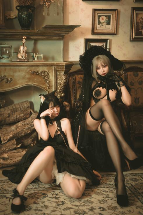 23083107  落落Raku - 魔女と黑猫 57P-473M