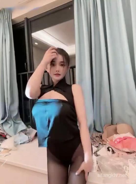 23092907  虎牙 古阿扎 - 定制 丁字兔女郎  2V-246M