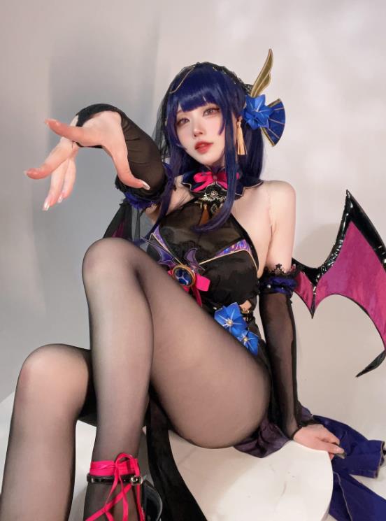 23091603  安食Ajiki - 原神 雷电将军魅魔 35P-259M