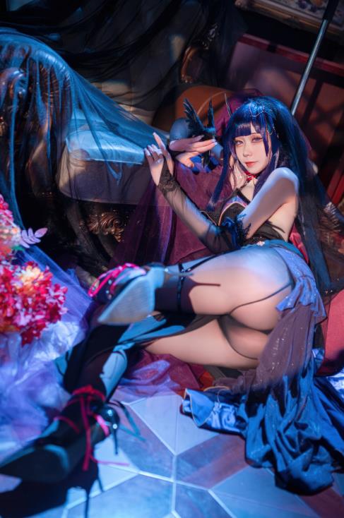 23091603  安食Ajiki - 原神 雷电将军魅魔 35P-259M