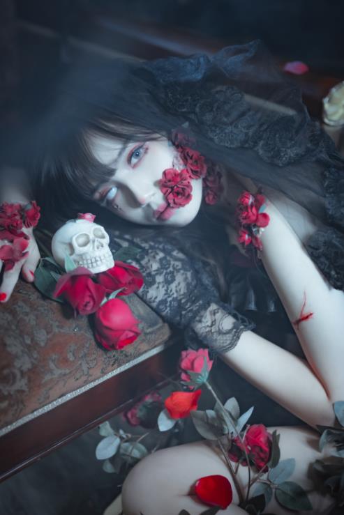 24013102   贰加六 - 暗黑哥特新娘   22P-342M